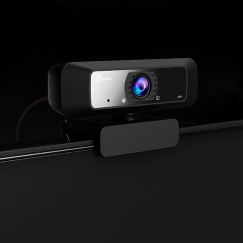 j5create USB HD Webcam with 360° Rotation - Black GLOBAL SHIPPING
