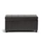 Simpli Home - Amelia Storage Ottoman Bench - Tanner's Brown-Front_Standard