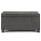 Simpli Home - Dover 36 inch Wide Contemporary Rectangle Storage Ottoman Bench - Dark Gray-Front_Standard