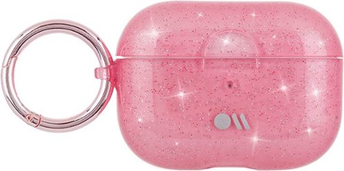 Case-Mate - Case for Apple AirPods Pro - Pink/Silver-Front_Standard 
