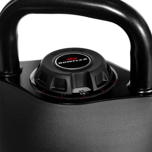 BowFlex SelectTech 840 Adjustable Kettlebell Black 100790