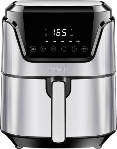 Chefman TurboFry Touch 4.5 Qt. Digital Air Fryer - Stainless Steel