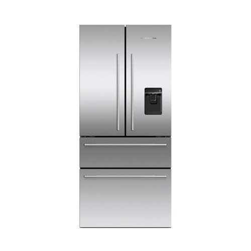 Fisher & Paykel - Series 7 4-Door French Door Refrigerator - Stainless steel