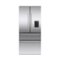 Fisher & Paykel - Series 7 4-Door French Door Refrigerator - Stainless Steel-Front_Standard 