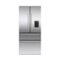 Fisher & Paykel - Series 7 4-Door French Door Refrigerator - Stainless Steel-Front_Standard