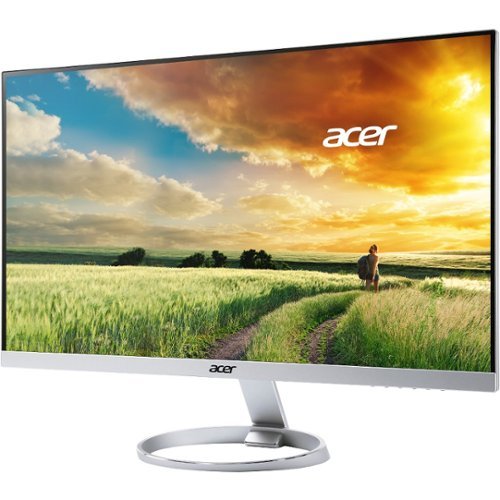Acer - 25" IPS LED HD Monitor - Black-Front_Standard 