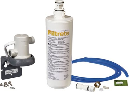  Filtrete - Standard Under Sink Quick Change Water Filtration System 3US-AS01 - White