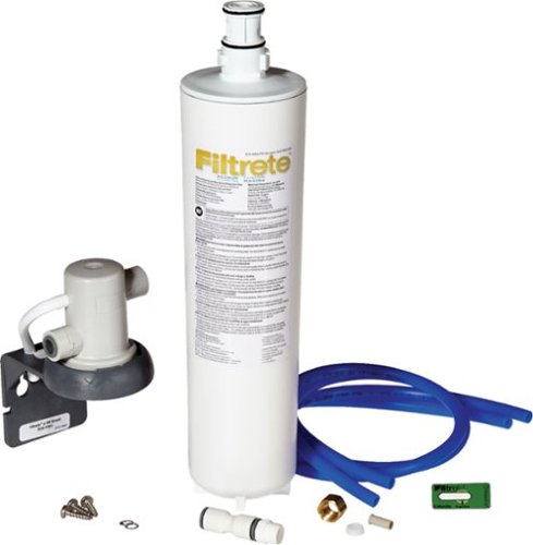 Filtrete - Maximum Under Sink Water Filtration System 3US-MAX-S01 - White