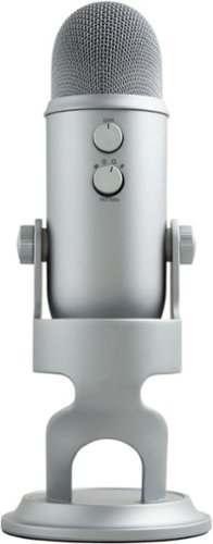 Blue Microphones Yeti Multi-Pattern Condenser USB Microphone - Cool Gray WORLDWIDE DELIVERY