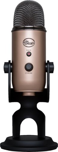 Blue Microphones - Yeti Multi-Pattern Condenser USB Microphone - Aztec Copper-Front_Standard 