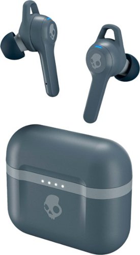 Skullcandy - Indy Evo True Wireless In-Ear Headphones - Chill Grey