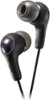 JVC - Wired Gumy Plus In Ear Headphones - Black-Front_Standard