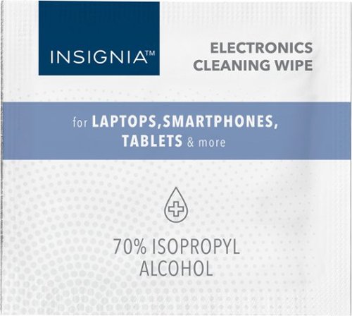 Insignia™ 70% Alcohol Electronic Cleaning Wipes (120-Pack) - White WORLDWIDE DELIVERY