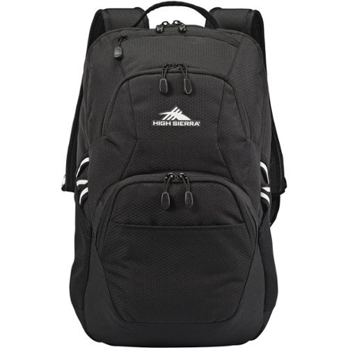 High Sierra - Swoop SG Backpack for 17" Laptop - Black