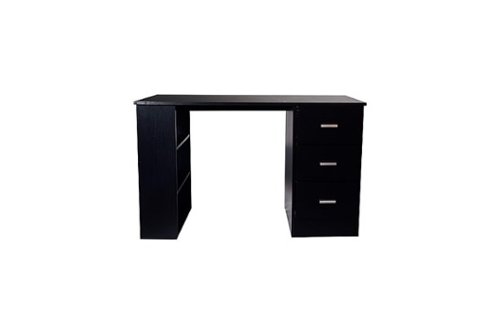 OneSpace - Monroe 3 Shelve Computer Desk - Black
