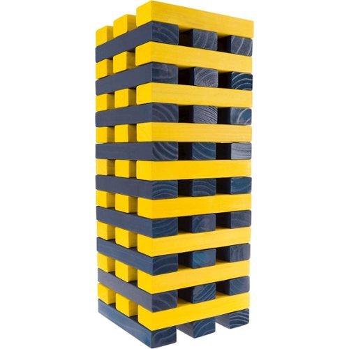  Hey! Play! - Nontraditional Giant Wooden Blocks Tower Stacking Game