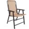 Pure Garden - Suspension Folding Chair - Beige-Angle_Standard 