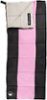 Kids Sleeping Bag-Lightweight, Carrying Bag with Compression Straps Included by Wakeman Outdoors - Pink/Black-Front_Standard