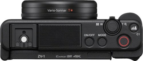 Sony ZV-1 20.1-Megapixel Digital Camera for Content Creators and Vloggers - Black WORLDWIDE DELIVERY