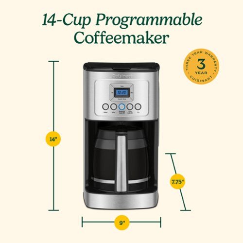 Cuisinart - PerfectTemp 14 Cup Coffeemaker - Silver-Alt_View_Standard_22 