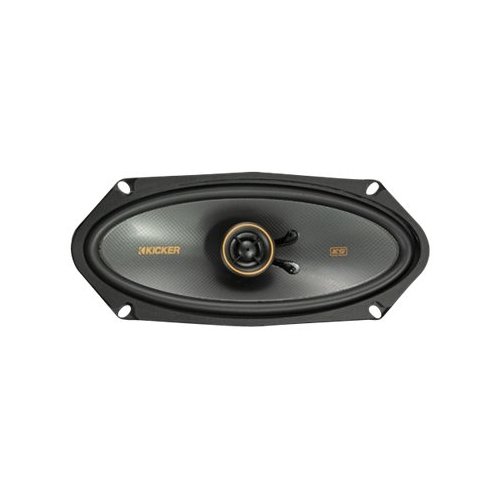 KICKER - KS Series 4" x 10" 2-Way Car Speakers (Pair) - Black