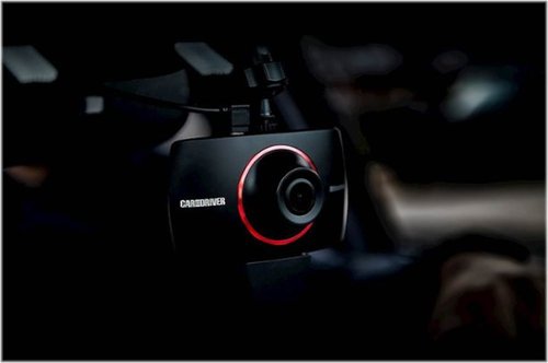 Car and Driver Road Patrol Touch Duo Wide Angle HD Dual Dash Cam with Touchscreen and Driver Warning Features - Black BUY IN EUROPE