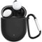 SaharaCase - Silicone Case for Google Pixel Buds - Black-Front_Standard