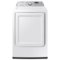 Samsung - 7.4 Cu. Ft. Gas Dryer with Sensor Dry - White-Front_Standard