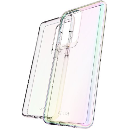 Gear4 - Crystal Palace Protective Cover for Samsung Galaxy S20 Ultra and S20 Ultra 5G - Iridescent-Angle_Standard 