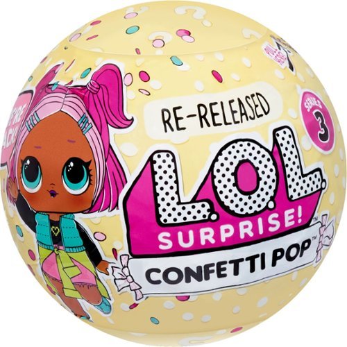 L.O.L. Surprise! Confetti 3 pack- Assorted