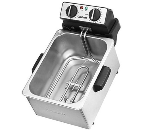 Cuisinart 4qt Analog Deep Fryer Stainless Steel CDF-200P1 - Best Buy
