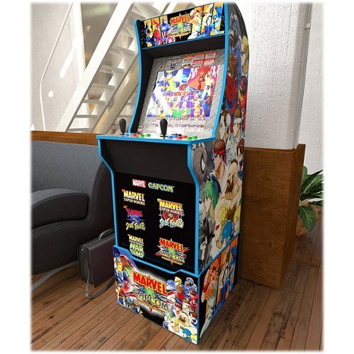 ①arcade1up Marvel vs CAPCOM 筐体 Arcade1Up Marvel vs. Capcom Head-to-Head Gaming Table