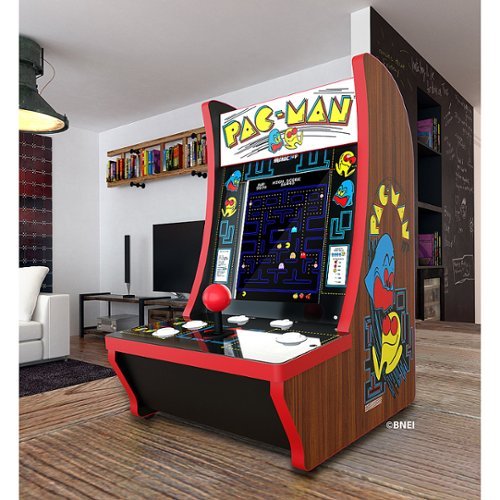 Arcade1Up - PACMAN COUNTERCADE - Pac-Man White and Red-Alt_View_Standard_16 