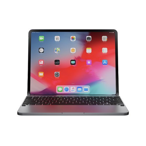 Brydge Pro Wireless Keyboard for 12.9-inch Apple iPad Pro (4th Gen 2020 & 3rd Gen 2018) - Space Gray WORLDWIDE DELIVERY