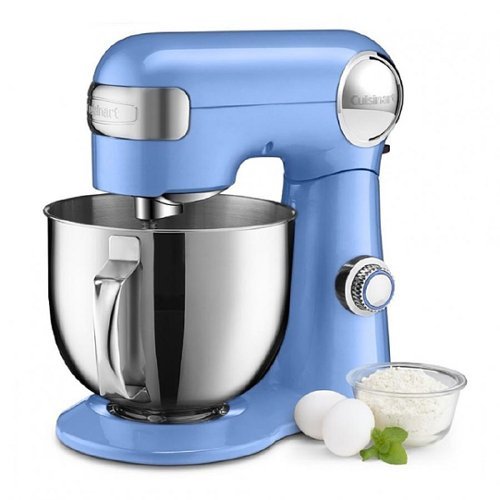 Cuisinart - Precision Master 5.5 Quart Stand Mixer - Bright Blue-Left_Standard 