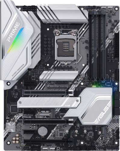 ASUS - PRIME Z490-A Socket 1200 USB 3.2 Intel Motherboard - Black