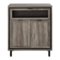 Walker Edison - Modern Mesh Drop Door Accent Cabinet - Grey Wash-Front_Standard