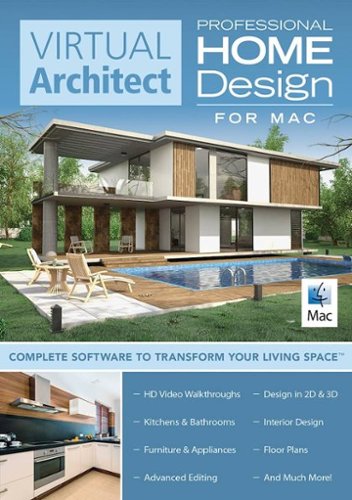 Avanquest - Virtual Architect Professional Home Design - Mac OS [Digital]
