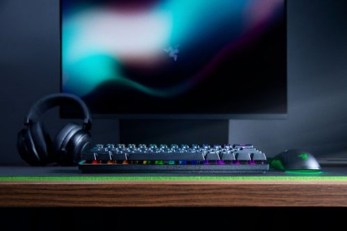Razer - Huntsman Mini 60% Teclado óptico para juegos con interruptor Clicky con cable con retroiluminación Chroma RGB - Negro
