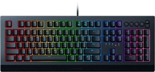 Razer - Cynosa V2 Full Size Wired Membrane Gaming Keyboard with Chroma RGB Backlighting - Black