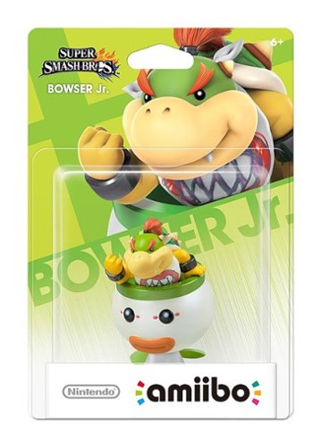 Nintendo - amiibo-Bowser Jr. -Super Smash Bros. Series - Red Joy-Con