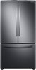 Samsung - 28 cu. ft. 3-Door French Door Refrigerator with AutoFill Water Pitcher - Black Stainless Steel-Front_Standard