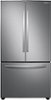 Samsung - 28 cu. ft. 3-Door French Door Refrigerator with Large Capacity - Stainless Steel-Front_Standard
