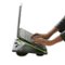 Mind Reader - Adjustable 8 Position Lap Desk - Green-Front_Standard