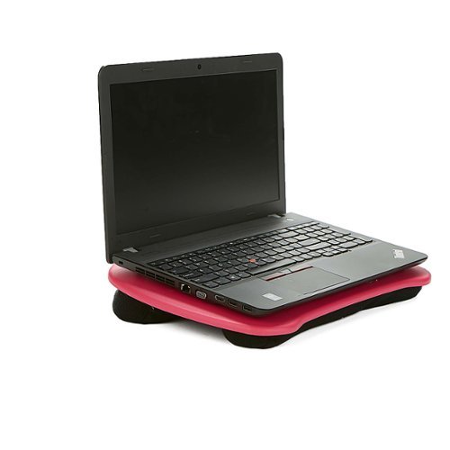 Mind Reader - Portable Laptop Lap Desk - Pink