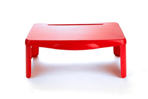 Mind Reader - Folding Lap Desk Portable Laptop - Red-Front_Standard 