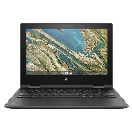 HP - Chromebook x360 11 G3 EE 11.6" Touch-Screen Chromebook - Intel Celeron - 4 GB Memory - 32 GB eMMC