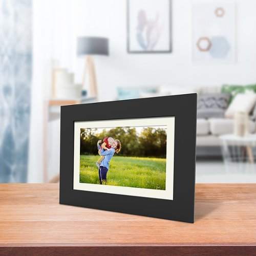 Brookstone PhotoShare Friends and Family Smart Frame 8 - Black HOW TO BUY