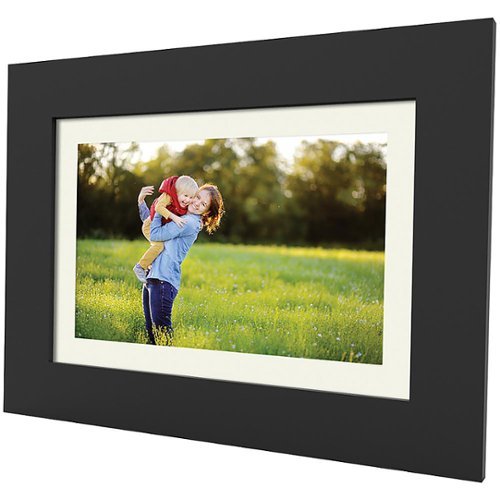 SimplySmart Home - PhotoShare Friends and Family Smart Frame 8" - Black