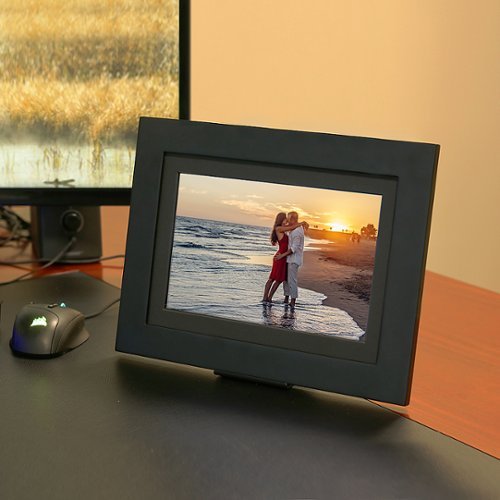 Brookstone PhotoShare Friends and Family Smart Frame 10.1 - Black HOW TO BUY